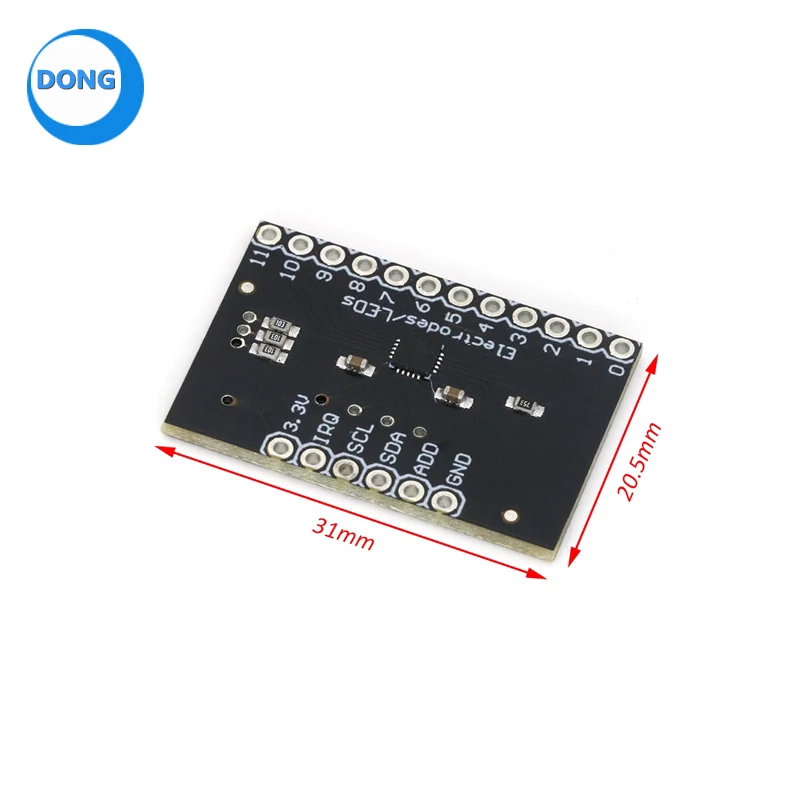MPR121 Breakout V12 Proximity Capacitive Touch Sensor Controller Keyboard I2C Development Board Y-DONG-A Wholesale
