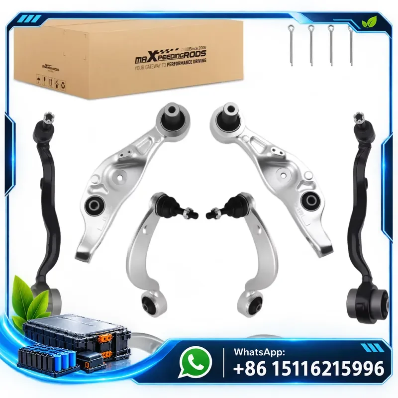 8pcs for LS460 2007-2017 RWD Front Upper Lower Suspension Control Arm Kit