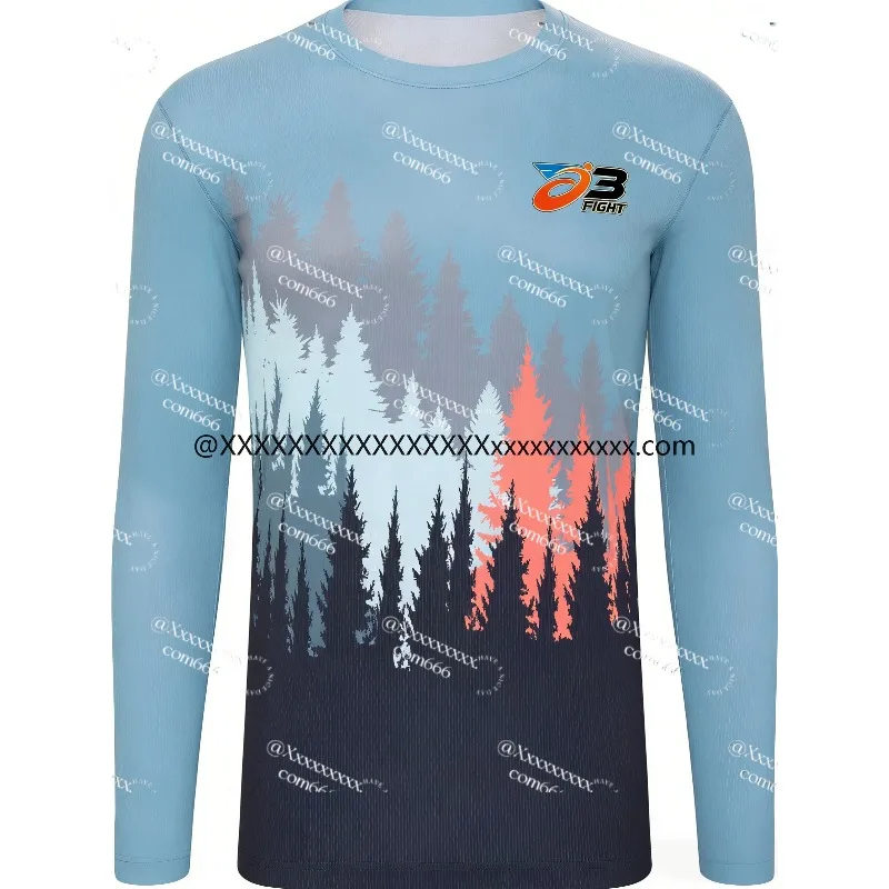 

Popular New 2026 American Retro Motorcycle Sports and Leisure Long Sleeved Adult Breathable Quick Drying Top