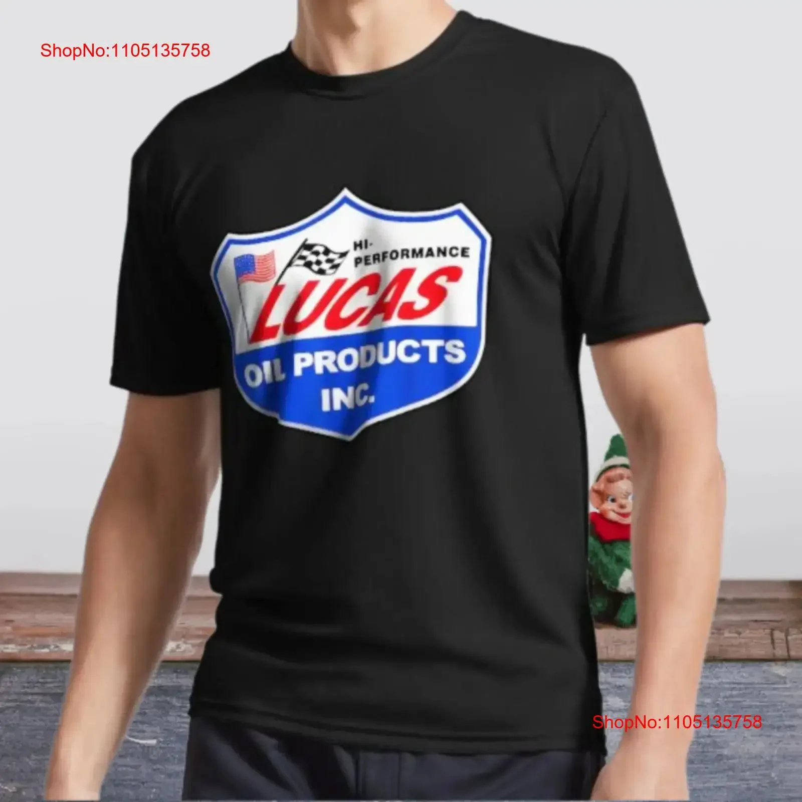 New T Shirt Lucas Oil Racing Active Logo Funny Size S to 5XL vintage Washed Top For Everyday Wear Slightly designer clothes