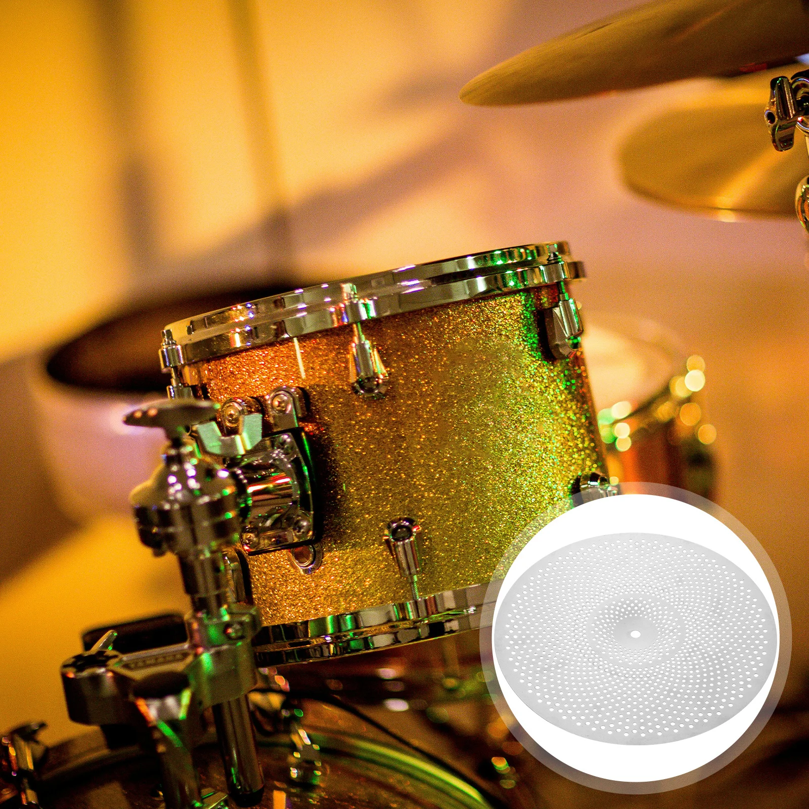 

Low Volume Cymbal For Drums Quiet Crash Practice Mute Cymbal Pack Alloy Drum Set Cymbals Drum Accessories