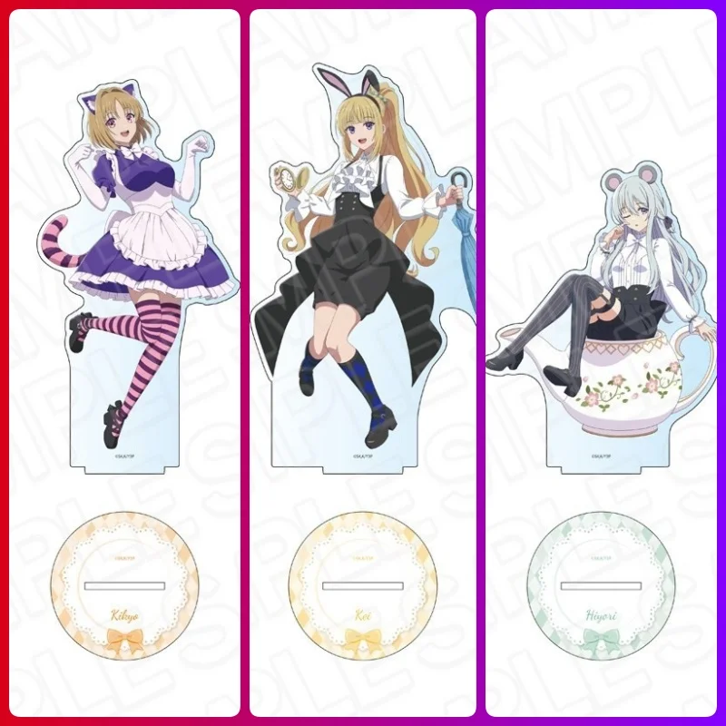 Classroom of the Elite ANIME 15CM Acrylic Figure Stand Figure Desktop Ornament Collecting Accessories Keychain