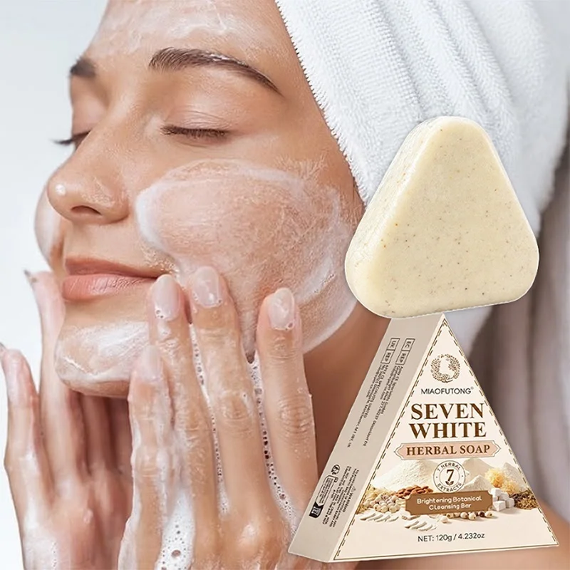Natural Herbal Botanical Cleansing Bar Gentle Exfoliating Cleansing Purify Pores & Boost Skin Radiance Soften Skin For Daily Use