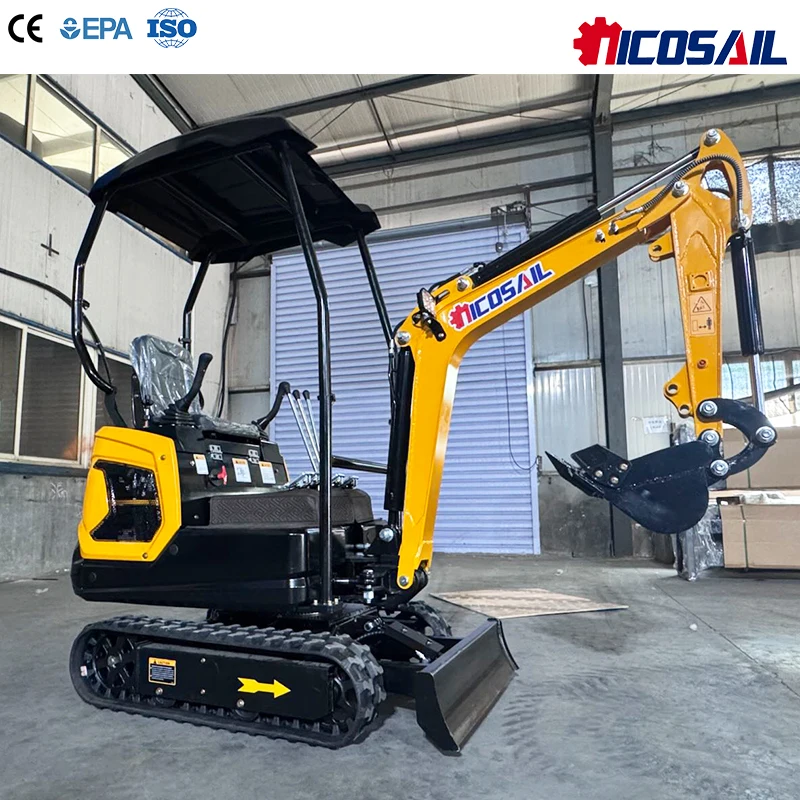 European Fast Delivery OKW12ECO 1.2 Ton Small Mini Excavator Poland Warehouse Stock Hydraulic Crawler Digging Equipment
