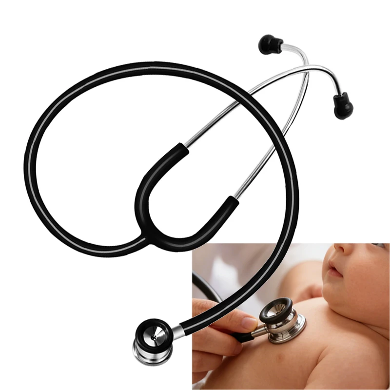 20mm Diameter Chestpiece Infant Neonatal Fetal Pediatric Cardiology Doctor Nurse Dual Head Baby Medical Cute Stethoscope C3