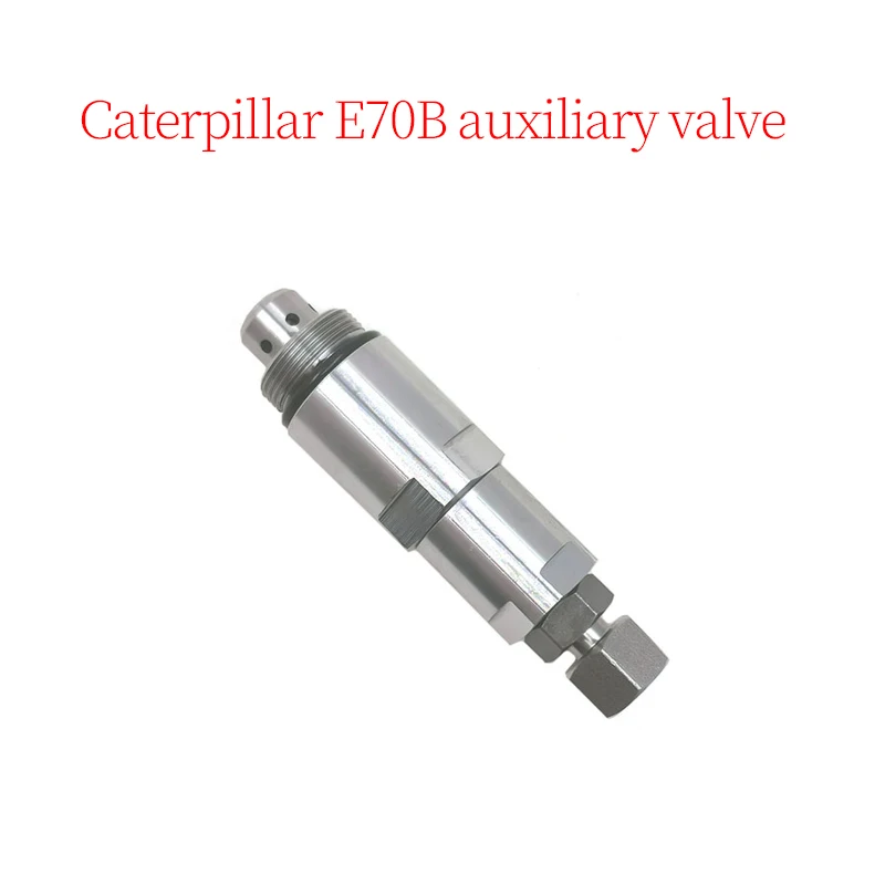 

Excavator Accessories Construction Machinery Parts Suitable for Caterpillar E70B Auxiliary Valve (Length 118mm, Thread 27mm)