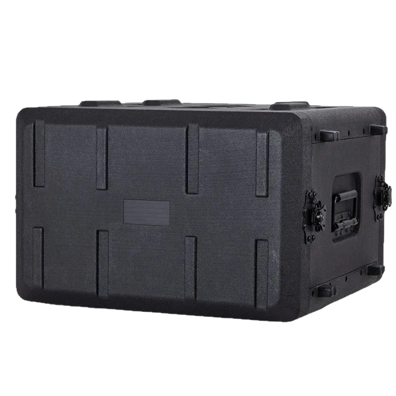 PE Plastic U Box Aviation Storage Case For Amplifier Wireless Microphone Receiver Audio Equipment