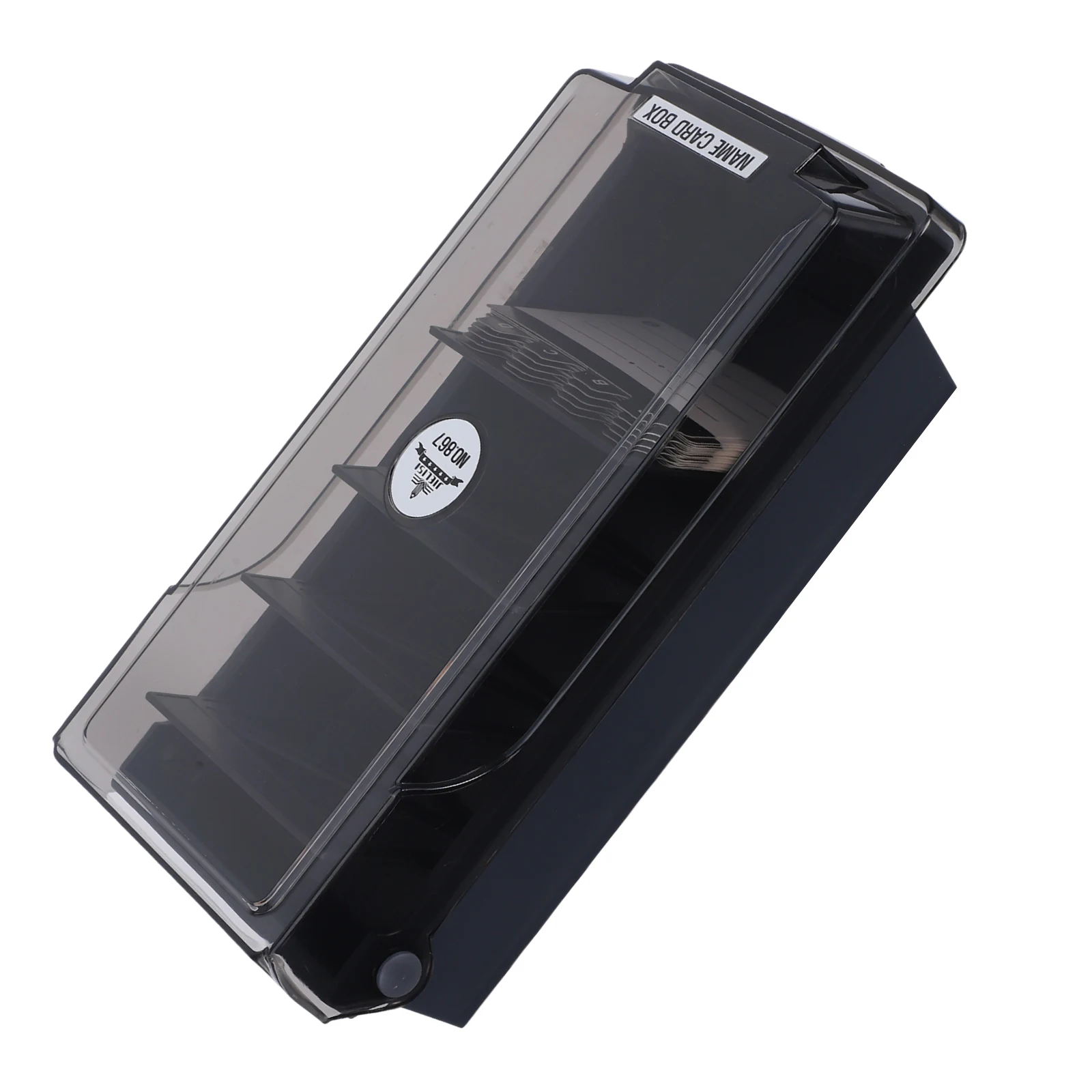 

Business Organizer Large Capacity Storage Box File Office Desk Accessories Index Card Holder Flash Card Holder