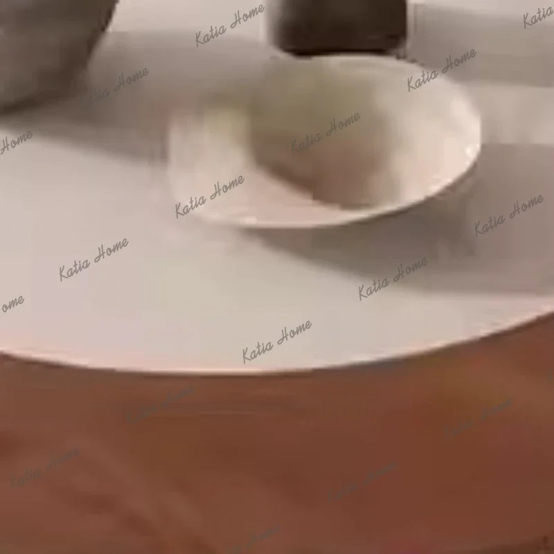 LD Embedded Rock Dining Table Electric Turntable Invisible Induction Dining Table Warming Home Furniture