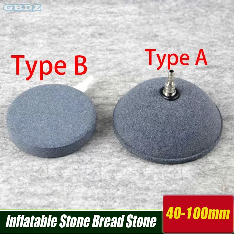 

Bubble Stone Aerator for Aquarium Fish Tank Pump Hydroponic Oxygen Plate Mini Air Pump 40/60/80/100mm 1-5pcs