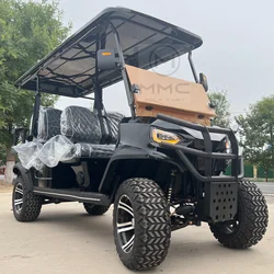 MMC Direct Wholesale 72v 4kw 5kw 7kw Lithium Ion Battery Electric Off-Road Grade Premium 6 Seats Golf Cart Classic Golf Cart