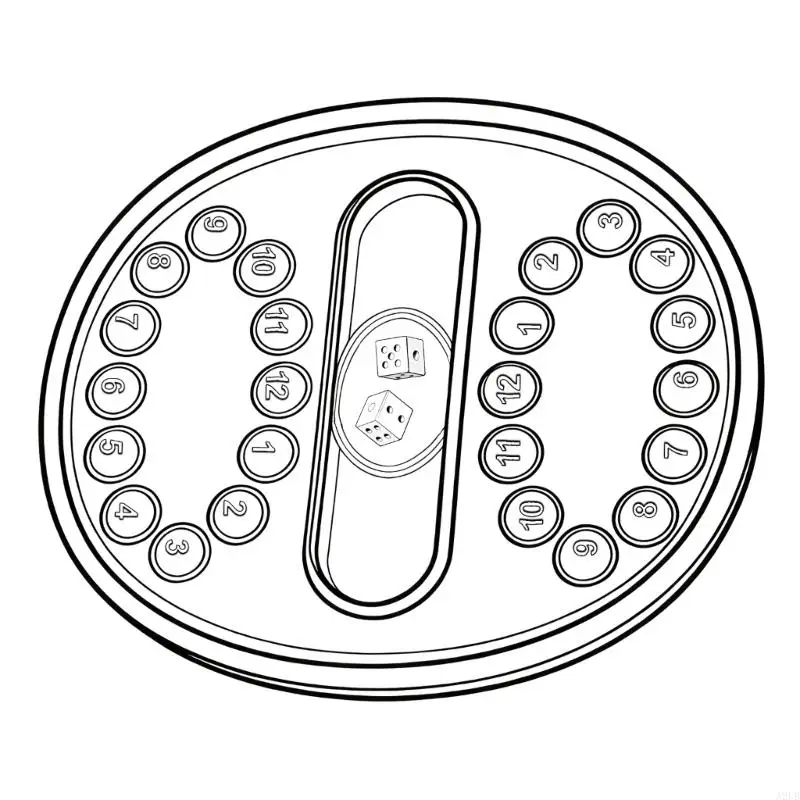 Jogo matemática interativo para crianças, dados rolo bolha, entretenimento sensorial, brinquedo educativo para família,