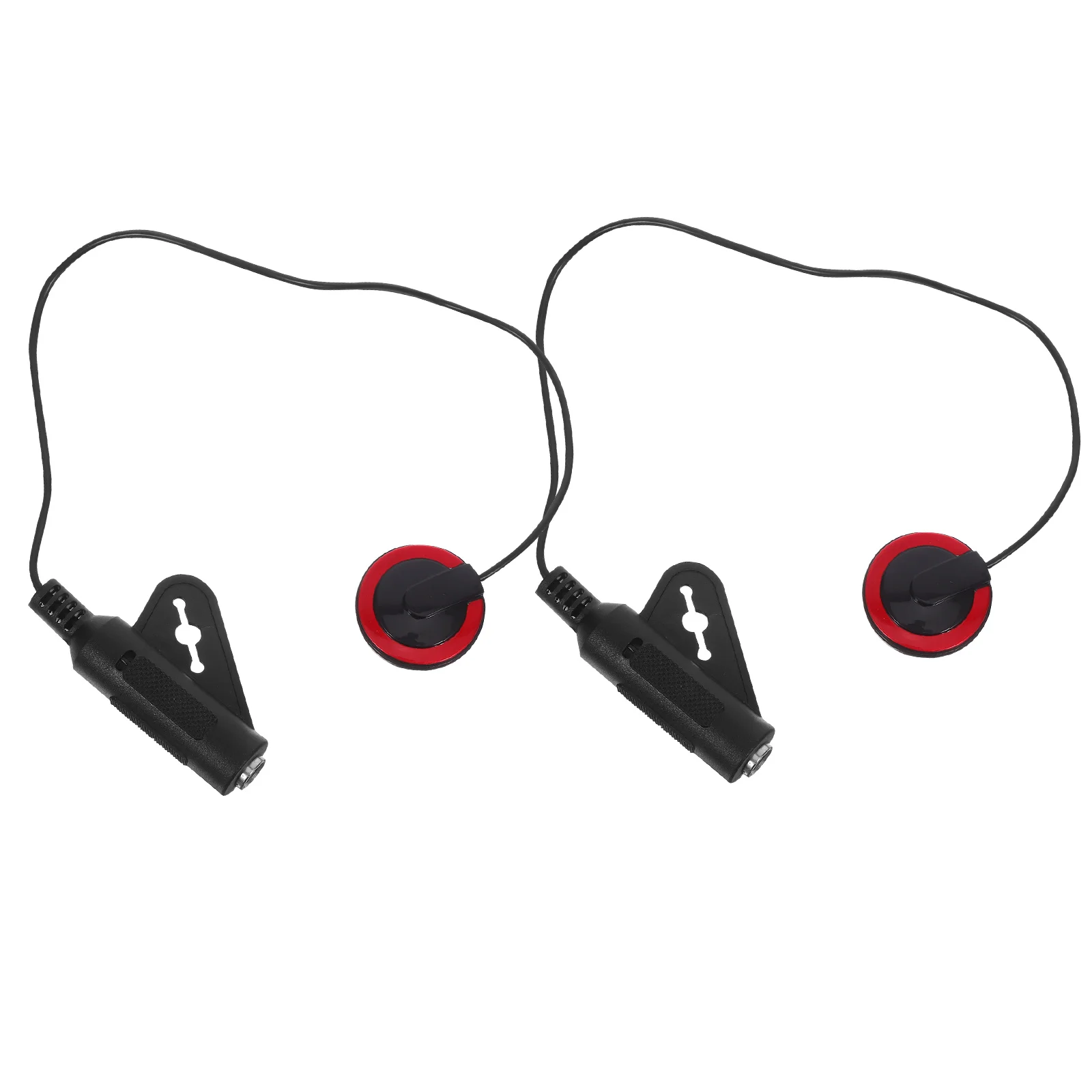 

2 Pcs Guitar Pickups Instrument Transducer Piezo Contact Microphone Acoustic Guitars Accessory Erhu Music Banjo