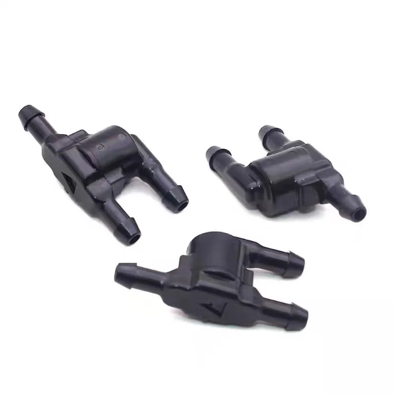 1Pc Universal Three-Way Hose Connector Wiper Nozzle Nylon Check Valve For Toyota Corolla Crown Honda Camry