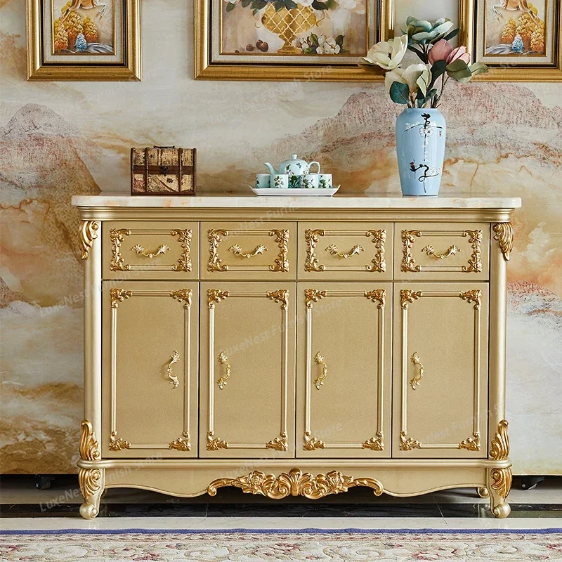 

Vintage Classic Console Table Design Trendy Beauty Storage Console Table Premium Luxury Woonkamer Tafel Living Room Furniture