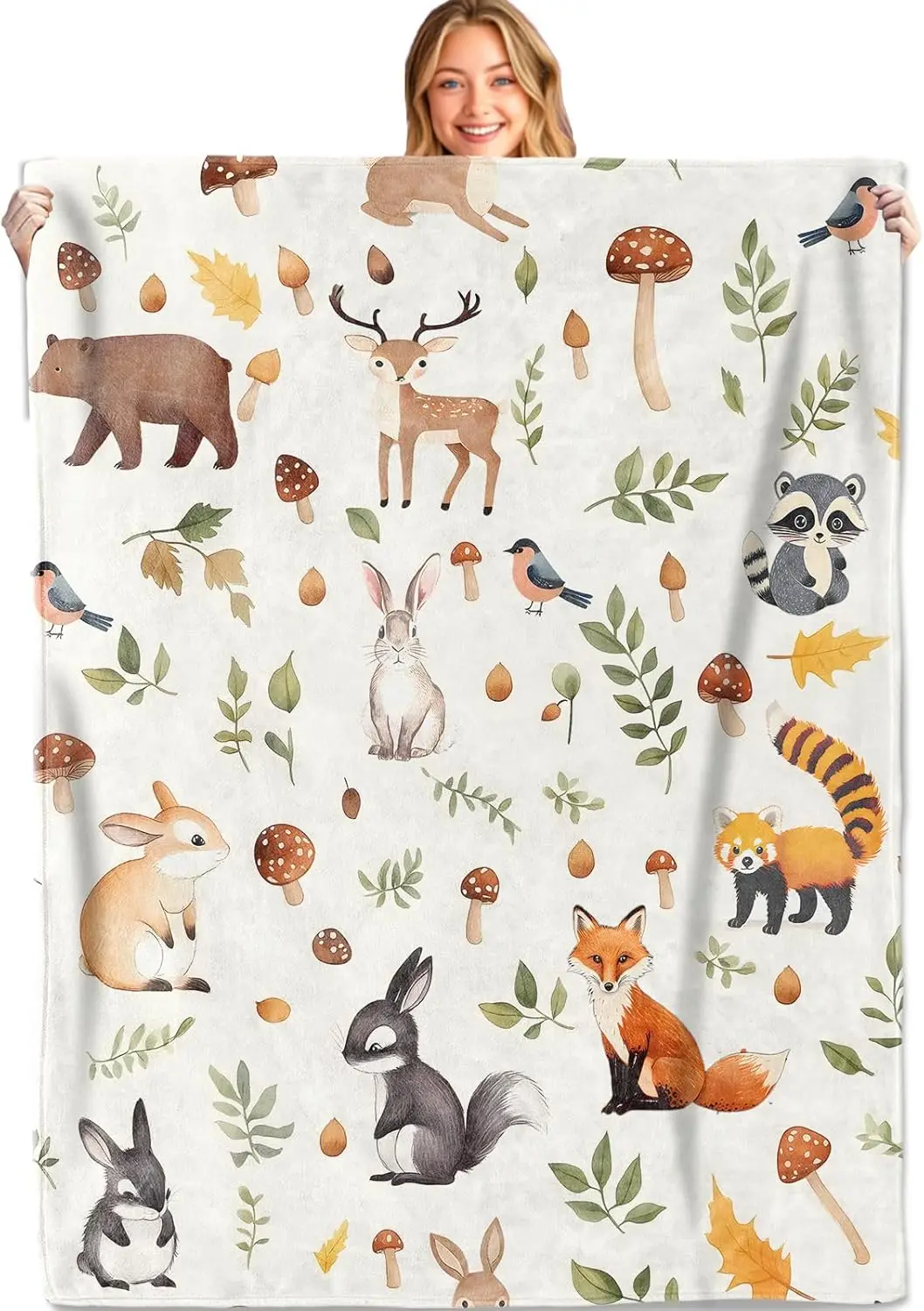

Мягкие, легкие фланелевые, милые лесные одеяла в стиле ретро — подарки для детей, девочек и мальчиков, для дивана, офисных путешествий, дома, гостиной в деревенском стиле