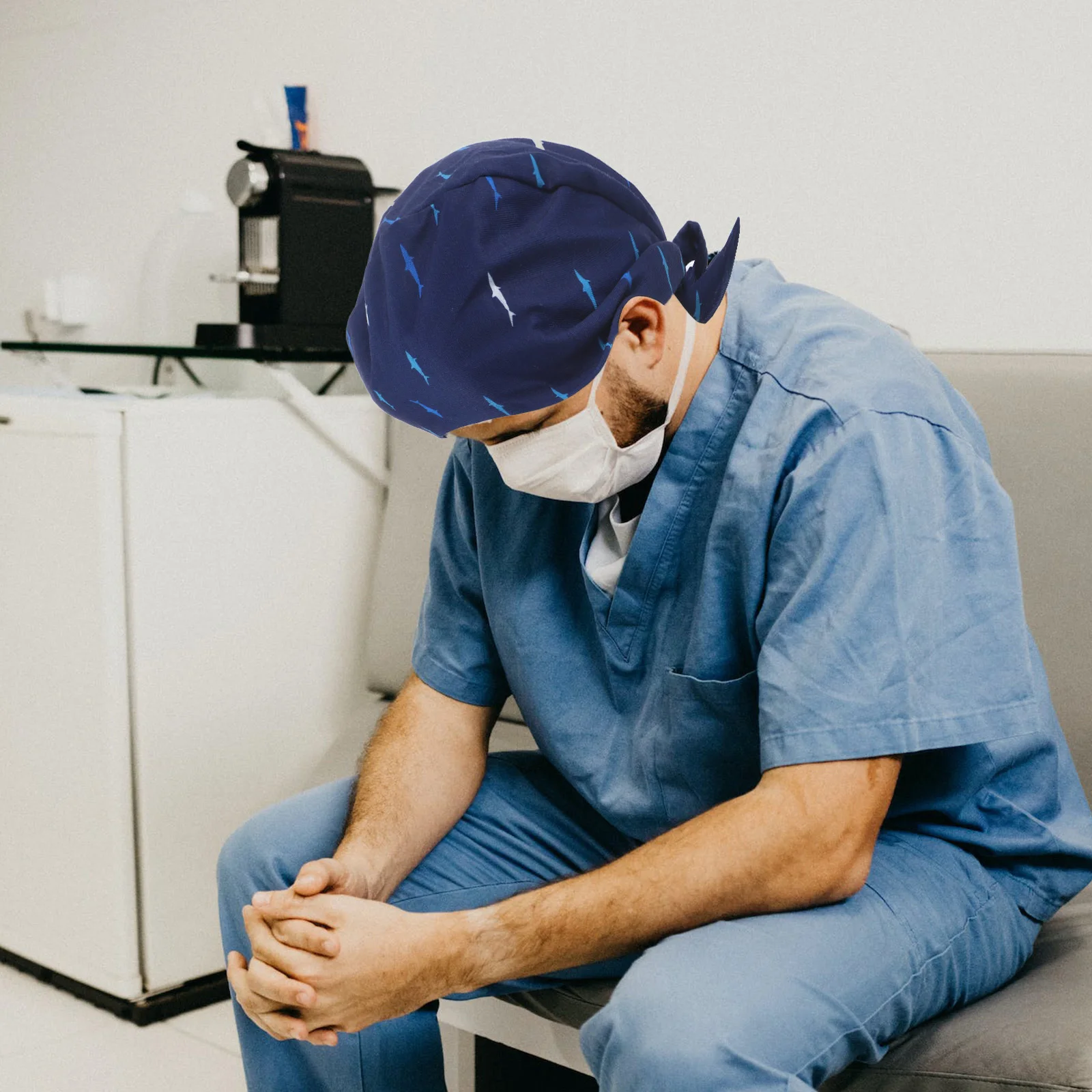 1Pcs Gedruckt Atmungsaktive Chirurgische Kappe Schweiß Absorbieren Cartoon Krankenschwester Arzt Hut Nette Entzückende Kappe Nette Krankenschwester Hut Druck Kappen