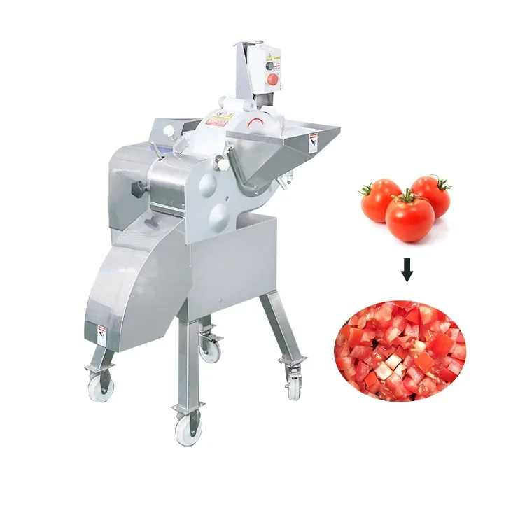 Industrial kitchen appliances vegetable cutting cutter dicer stainless steel potato cucumber carrot dicing machine