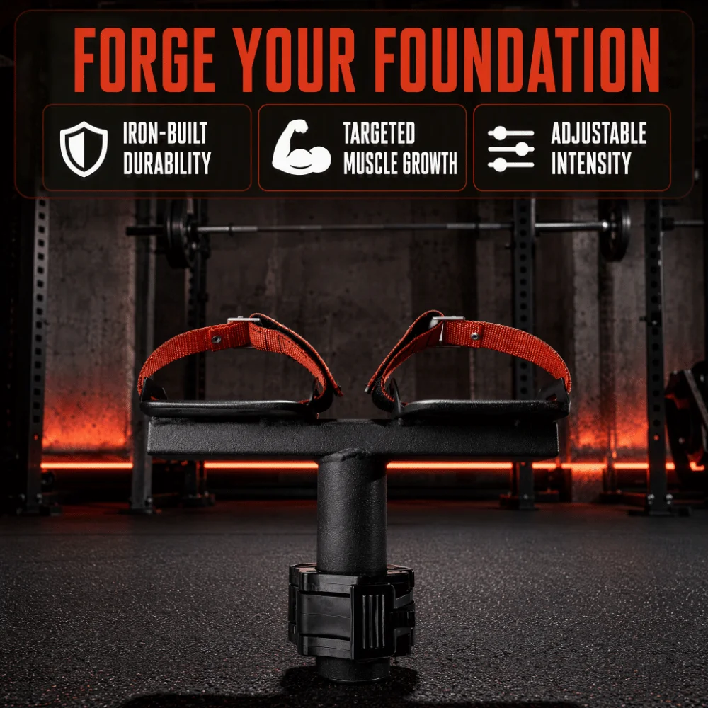 Adjustable Load Tibialis Anterior Trainer Adjustable Nylon Straps Foot Pedal Platform Calf Raise Machine Compact Design