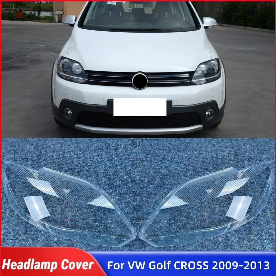 Pop For Volkswagen VW Golf CROSS 2009 2010 2011 2012 2013 Vehicle Accessories Dust Cover For Headlights Glass Lamp Cover