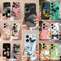 For Redmi Turbo 3 Phone Case New Design Full Protection Back Cover For Xiaomi Redmi Turbo3 Soft Liquid Silicone Funda Bumper