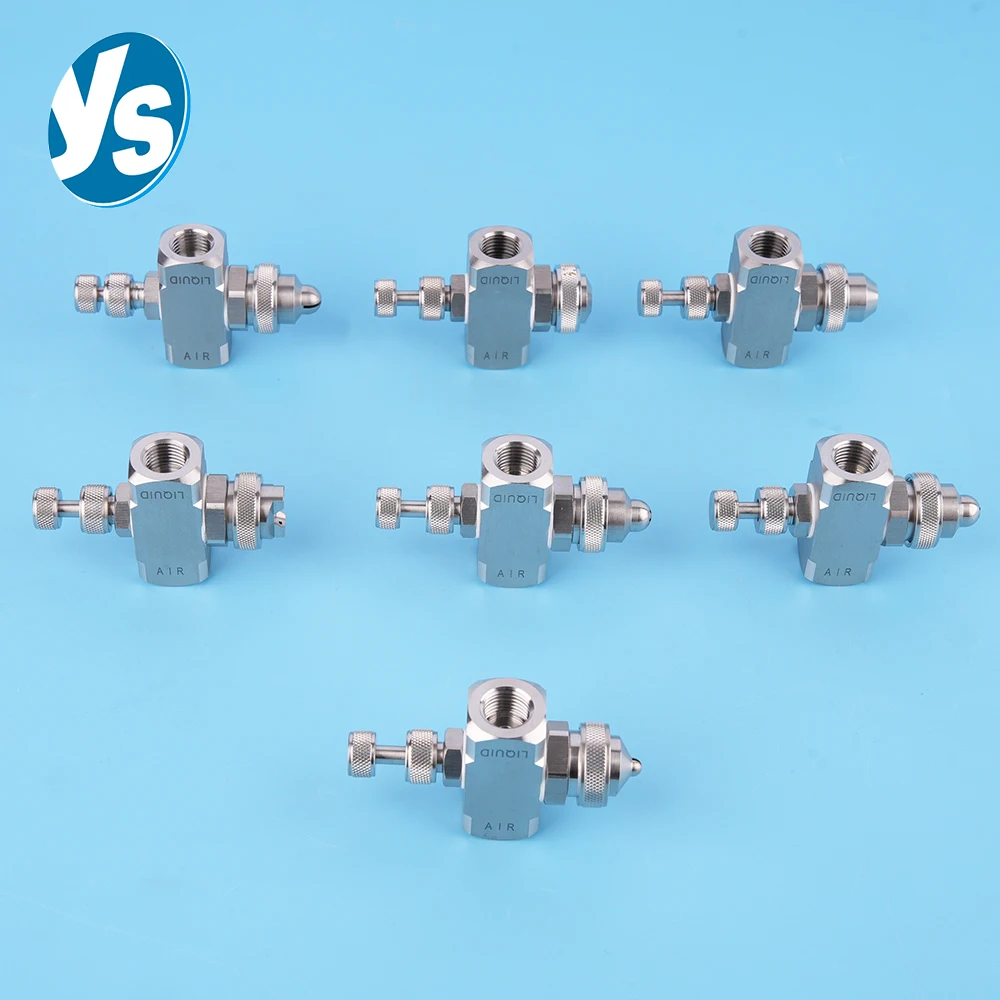 

Распылительная насадка премиум-класса 304 SS — распылительная головка для смешивания воздуха/воды 1/4 дюйма для регулируемых приложений запотевания/тумана 80 ° Узор веера