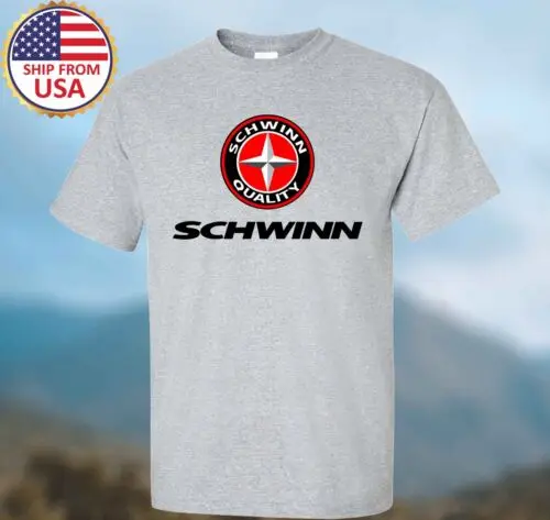 SCHWINN Bicycle T-shirt Size S-3XL