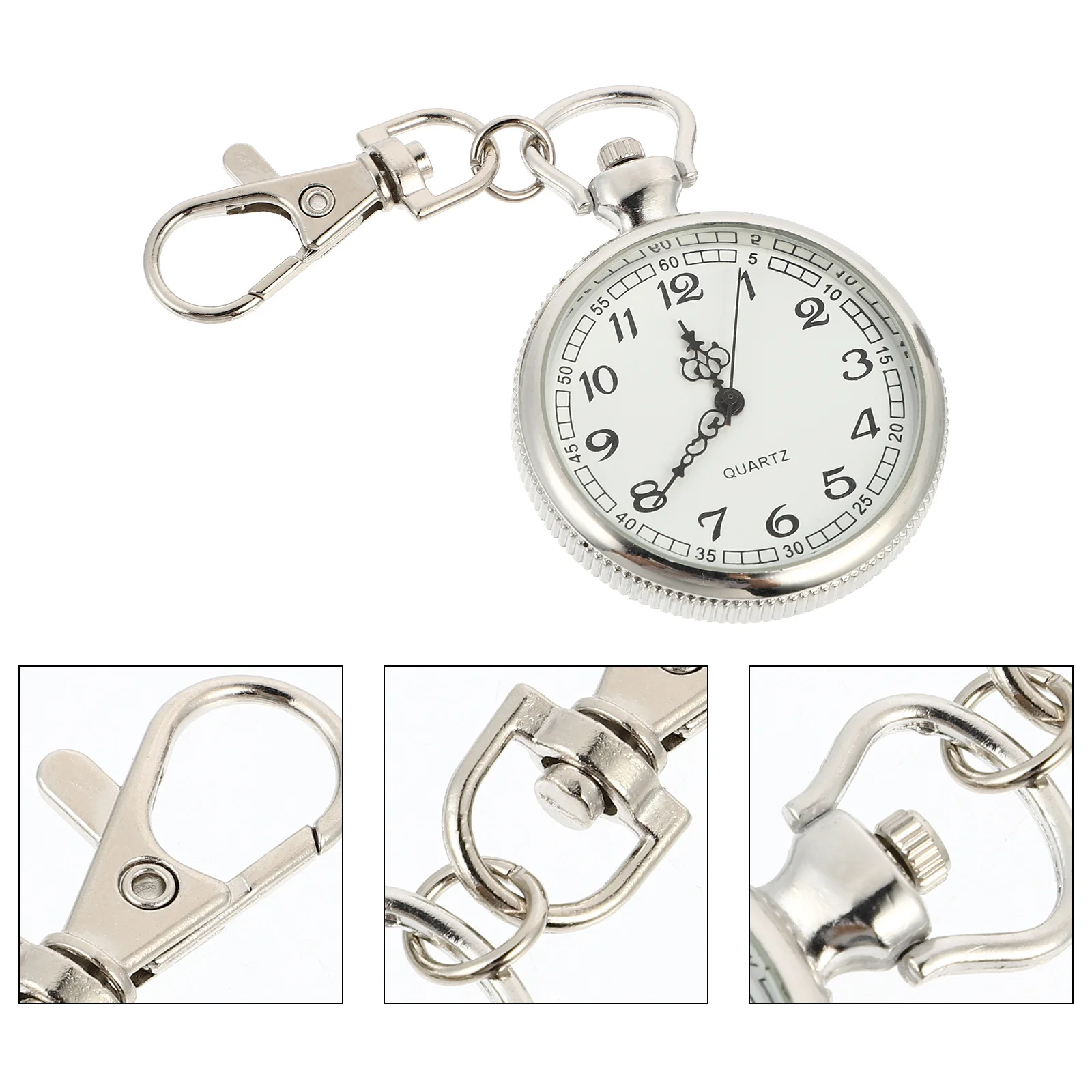 1Pcs Nurse Pocket Watch Safe Gentle Materials Clear View Easy Carry Stylish Design Wide Applications Doctors Nurses
