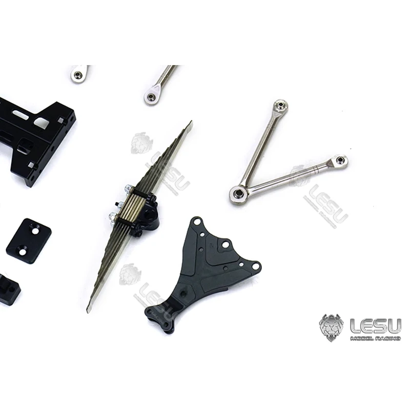 Lesu Modell Aktualisiertes Federungskit Pneumatische Ersatzteile für 1/14 RC Tamiya Man Hydraulische Traktoren Anhänger Ferngesteuerte LKWs RC-Autos – Detail 4