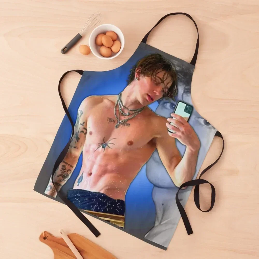 

Vinnie Hacker The Hottest Man. I Love Vinnie Hacker. Apron Household Items Useful Customizable Woman waterproof for women Apron