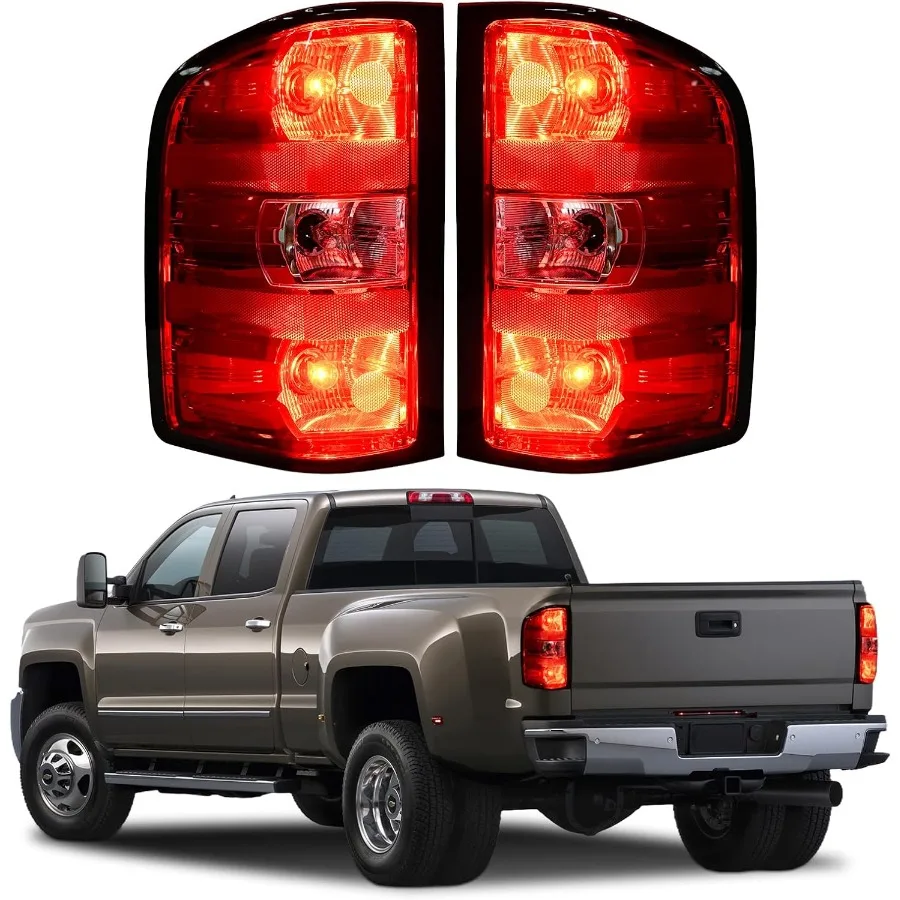 

Задние фонари в сборе, совместимый с Chevy Silverado 1500 1500 2500HD 3500HD 20072013, сменный комплект заднего стоп-сигнала для левого
