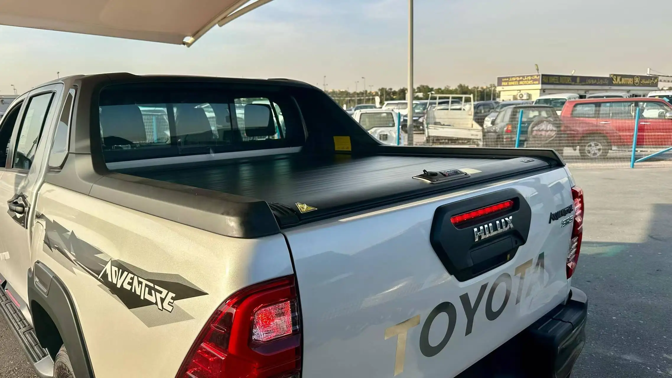 토요타 하이럭스 SR5 헤비듀티 방청 롤링 토너 커버용 알루미늄 롤앤락 롤업 리드