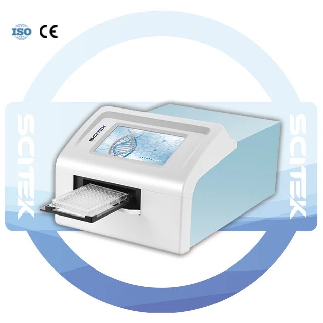 SCITEK Automatic Immunoassay System 340~750nm Elisa Plate Reader For Laboratories