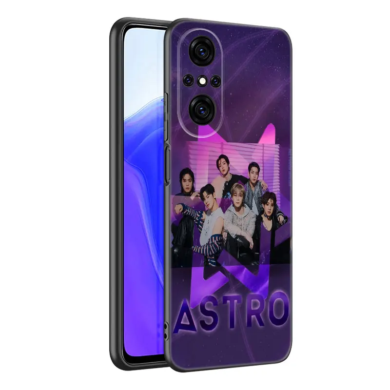 Custodia per telefono in Silicone nero Astro Kpop Music per Huawei Nova 8 9 10 SE 11 Ultra 12 Pro 7i 8i 11i 11E Y70 Plus Y60 Y61 Y71 Y90 Y91