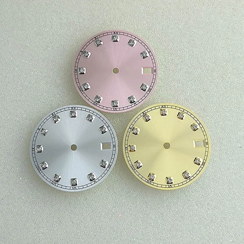 NH Dial accessories 28.5mm dial can be customized personalized logo for NH mechanical 35/36movement watch accessories