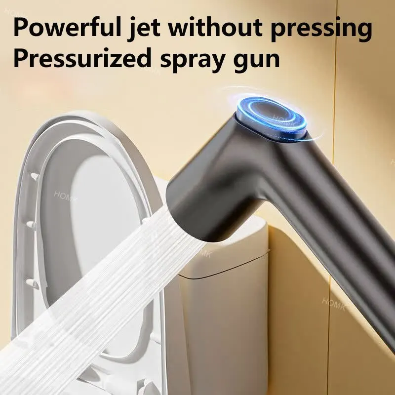 1pcs Handheld Toilet Sprayer Set  Multifunctional Toilet Shower Kit With Pressure Cleaning Nozzle
