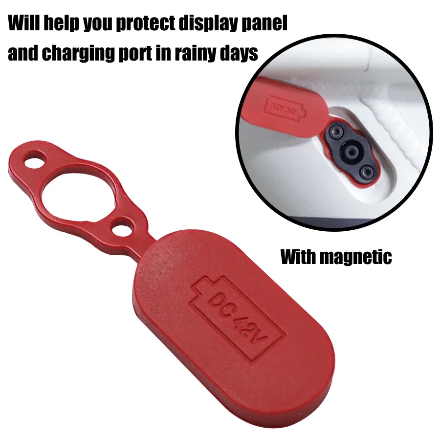 

Защитная пленка для порта AquaSeal — силиконовый пыле- и водонепроницаемый чехол для зарядных портов серии Xiaomi M365