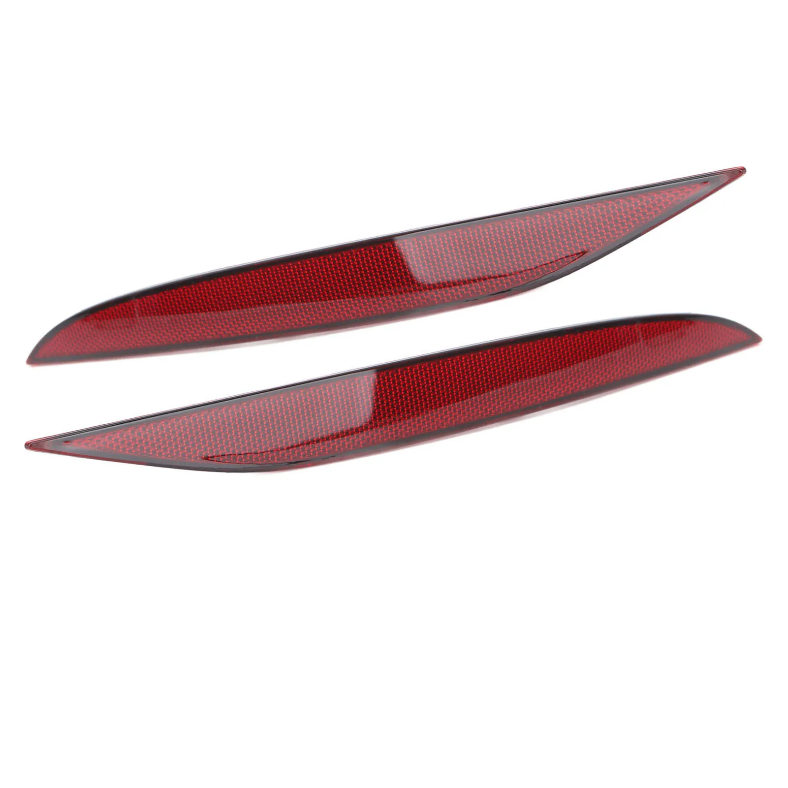 Car Bumper Reflector Panel Rear Bumper Reflector Red Bumper Tail Side Reflector Panel Replacement for   2018 to 2023
