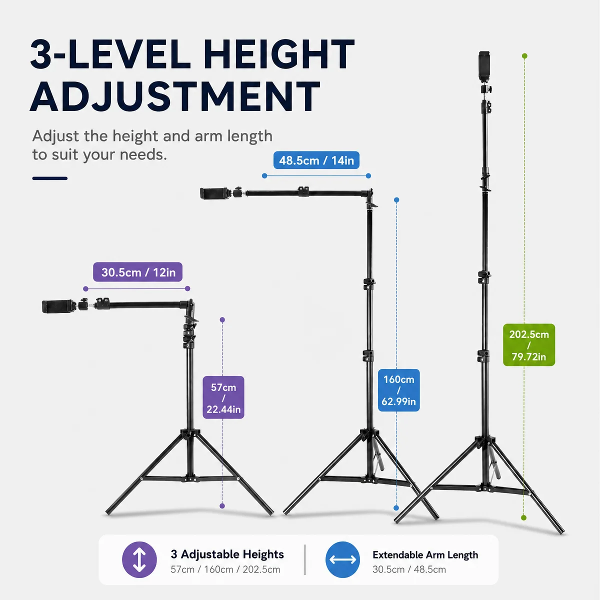 ขาตั้งไฟถ่ายภาพแบบหมุนได้ ปรับ - Photography Lighting Angles บทวิจารณ์และราคา