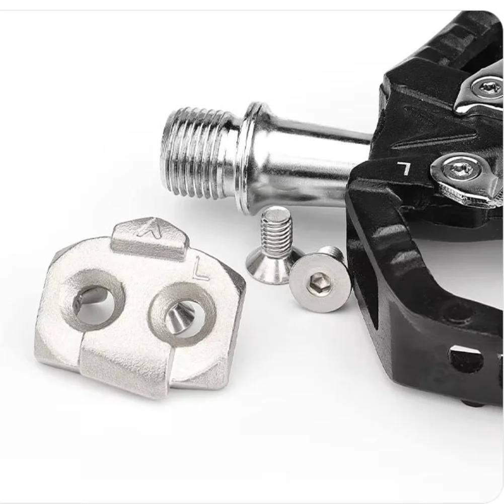 For Time For Mountain Bike Clipless Pedals And Shoes Wear-resistant Cleats Locking Plate Cycling Accessories