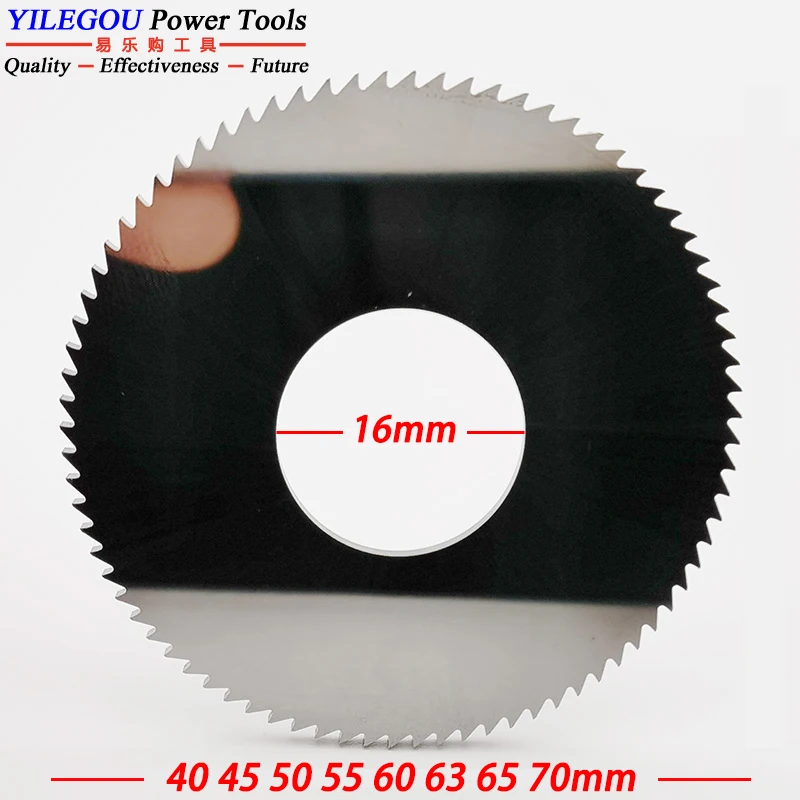 60Mm Thép Vonfram Xay Cắt 60X16Mm Chắc Chắn Carbide Hợp Kim Lưỡi Cưa Tròn Cắt Thép Không Gỉ. Độ Dày 0.2-6.0Mm