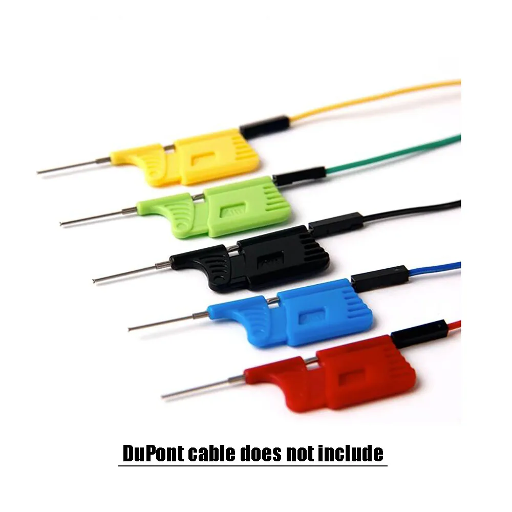 Imagem -04 - Universal Chip Clamp ic Test Clip Bios Logic Analyzer Sop Soic Sop8 Smd Pin Hook Soquete Online Burning Programador 10x
