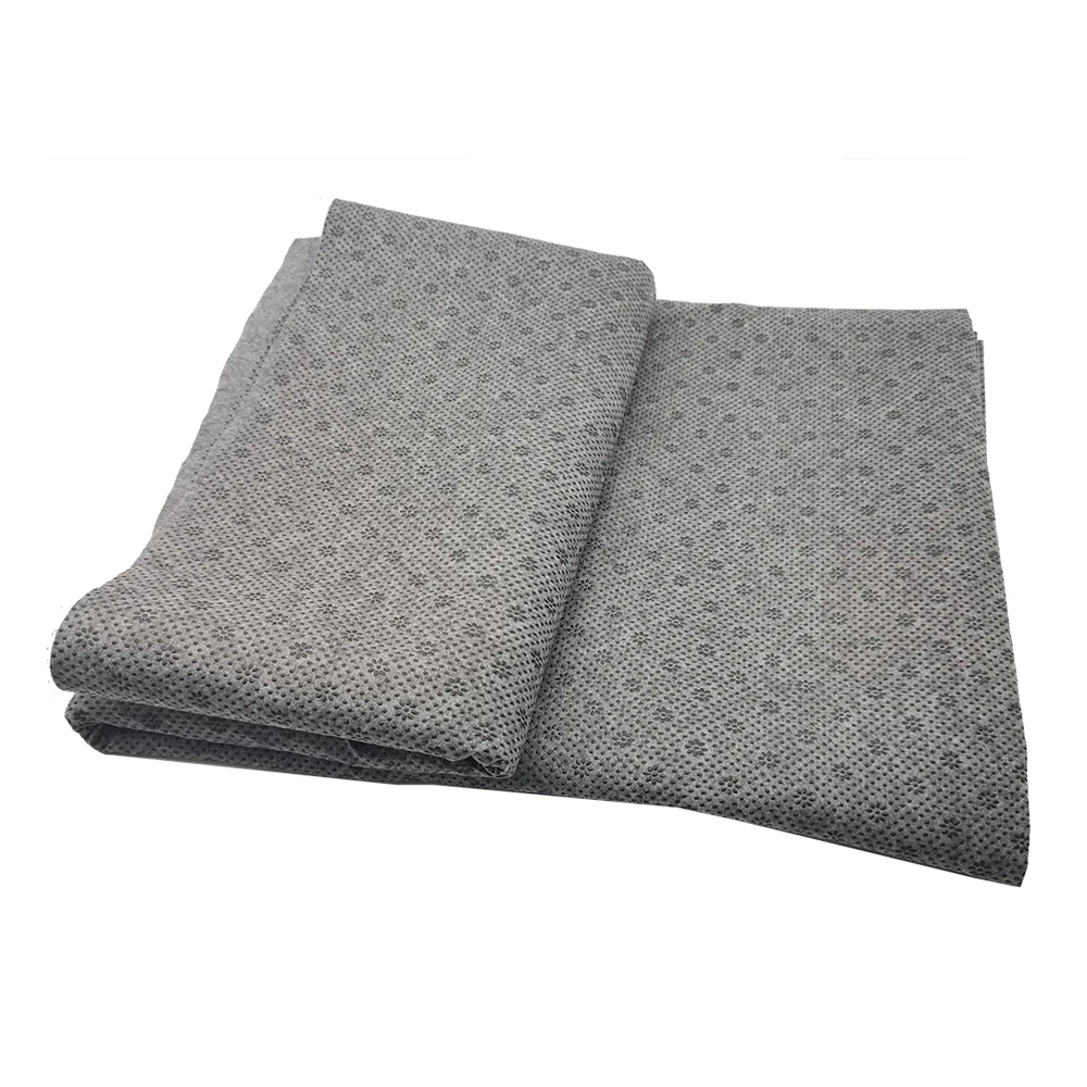100*180cm Plum Blossom Pattern Vinyl Rubber Non Slip Felt Fabric For Diy Carpet Floor Mats Car Seat Cushion Anti-slip Material