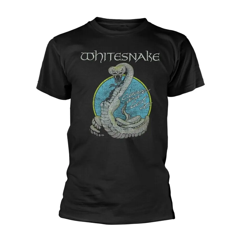 Whitesnake 'Circle Snake' T Shirt New