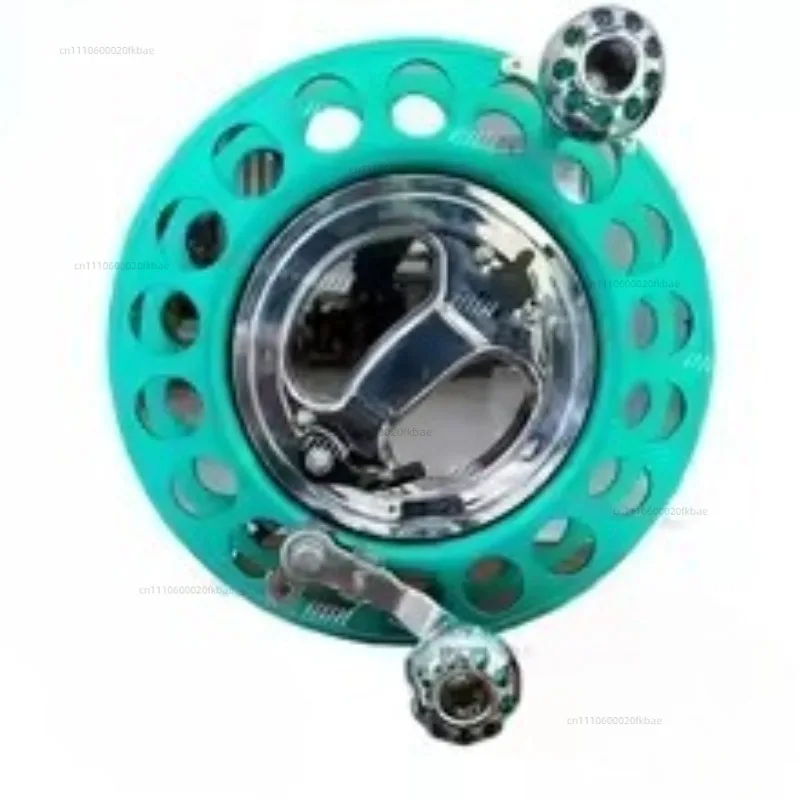Alloy Hand Wheel, Hand Brake Anti-Reverse Hand Kite Wheel, 8cm S8 Model