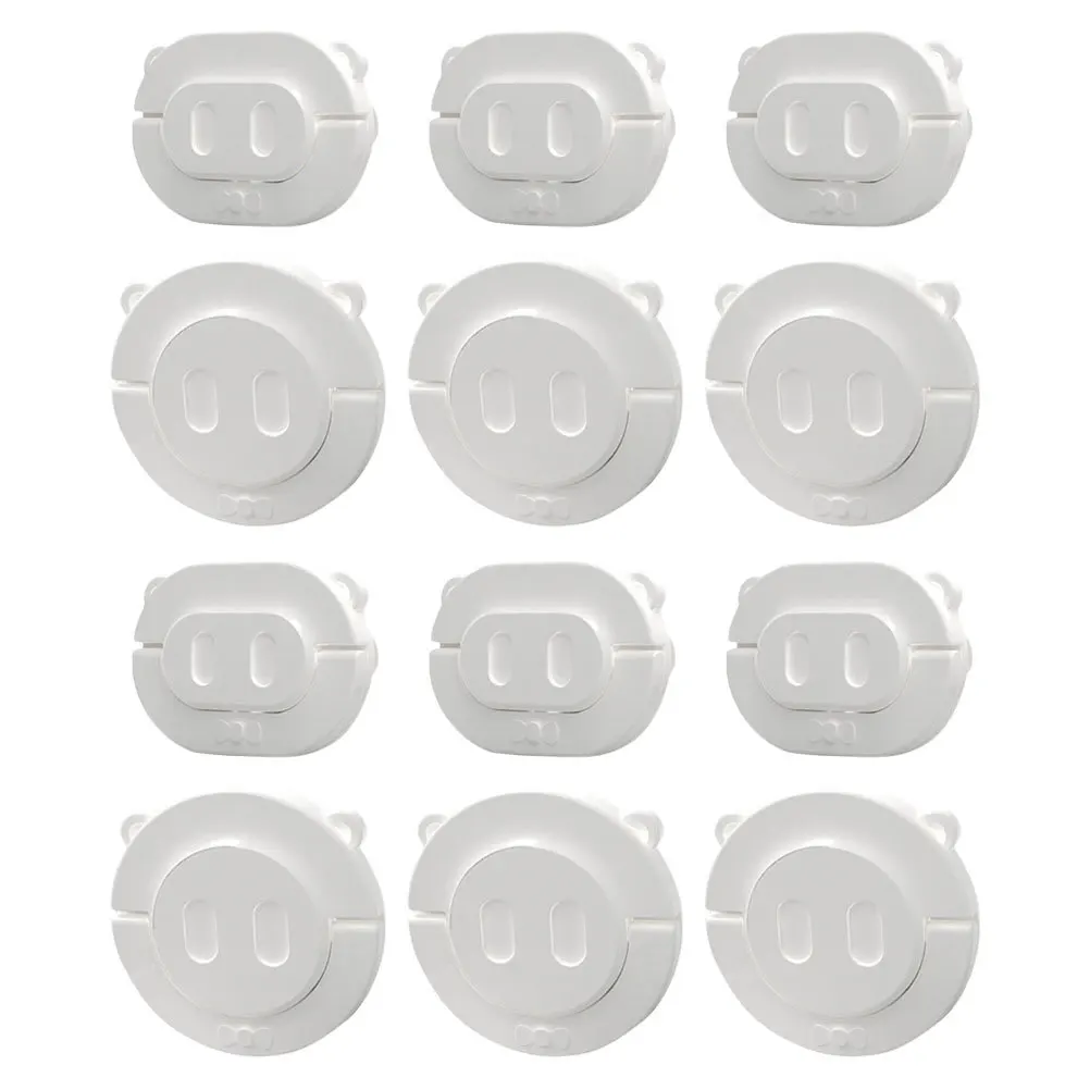 1 conjunto de tomada capa de segurança do bebê à prova de criança capa de tomada durável protetor de tomada de energia elétrica capa de tomada à prova de bebê