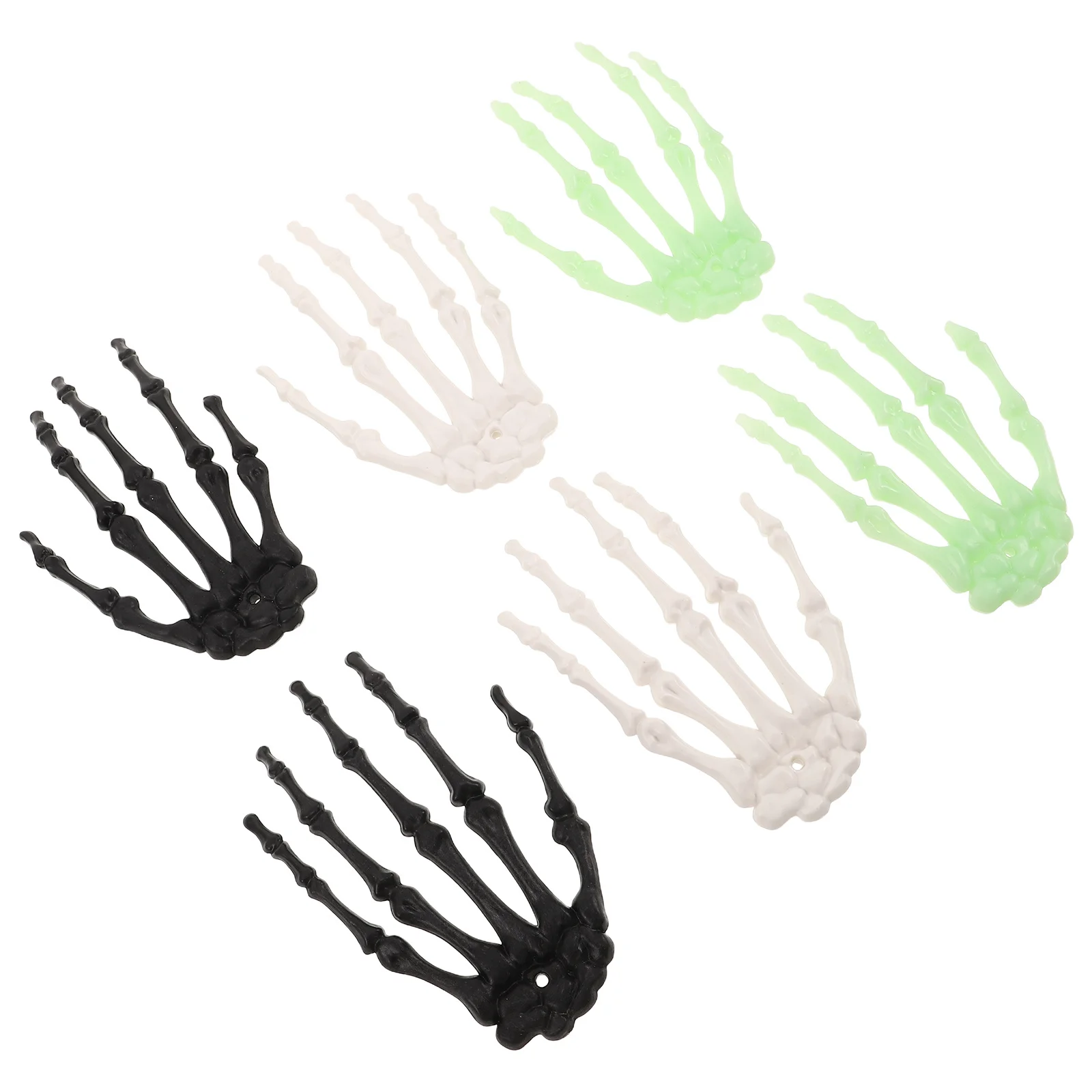 

3Pair Halloween Plastic Hands Creepy Decor Hands for Themed Party Haunted House Accessories Halloween Decor Props