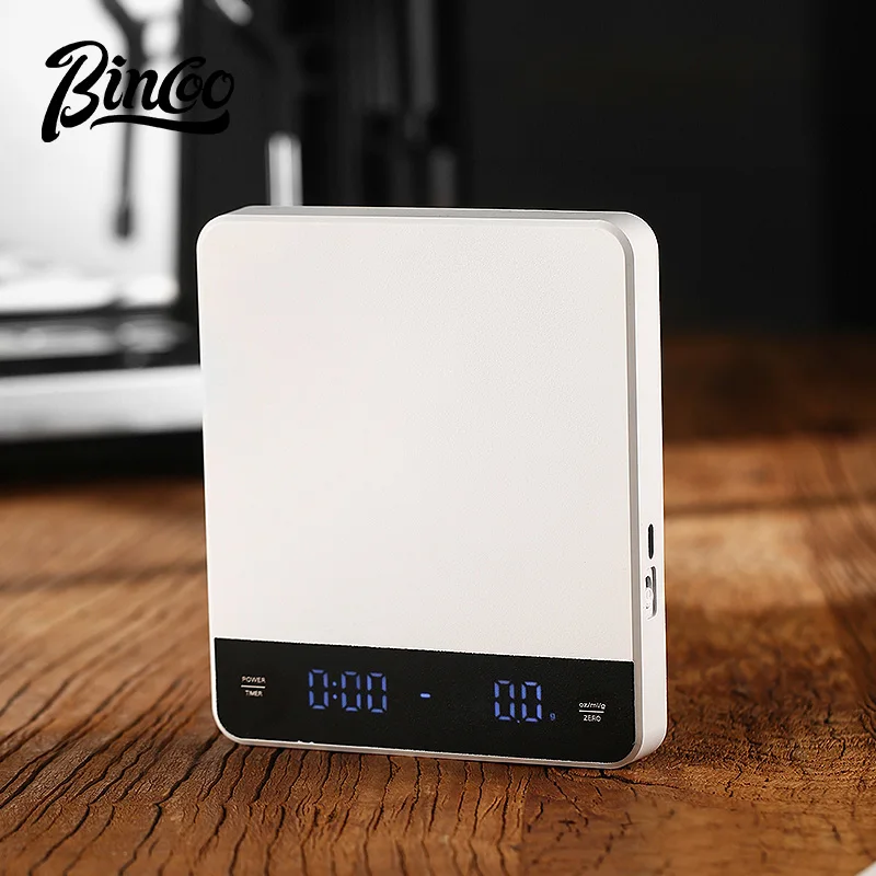 Bincoo Coffee Electronic Scale Italian-Style Special Coffee Bean Weighing Smart Timer Hand-Brewed Coffee Tools