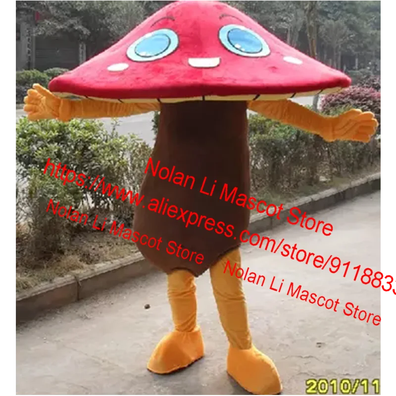 Hot Sale Adult EVA Material Mushroom Mascot Costume Vegetable Cartoon Suit Cosplay Movie Props Birthday Party Holiday Gift 577-3