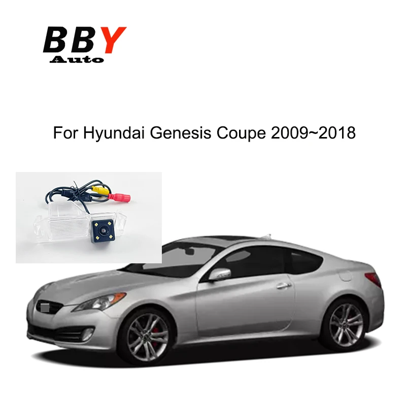 

Camera Housing &Rear View Camera For Hyundai Genesis Coupe 2009~2018 Rohens Coupe 2009~2013 Parking License plate Camera